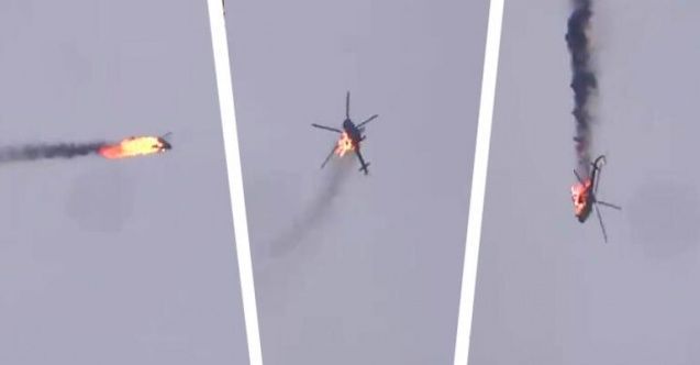 Türkiyə rus helikopterini vurdu — Şəhidlərin qisası alındı (ANBAAN VİDEO)