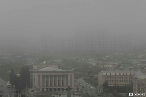 Bakıdakı dumanın səbəbləri açıqlandı