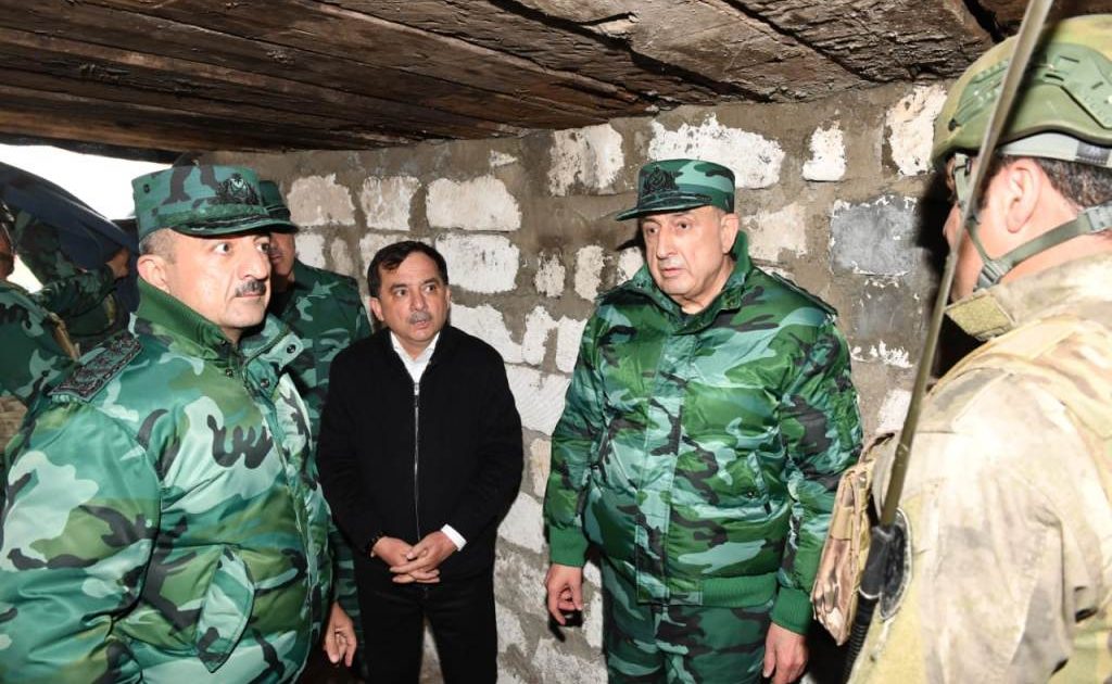 Prezidentin köməkçisi və DSX rəisi Ermənistanla sərhədə getdi – FOTO
