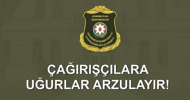 Azərbaycanda hərbi xidmətə çağırış başladı 1 Azərbaycanda hərbi xidmətə çağırış başladı