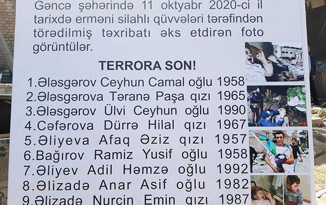 Gəncədə həlak olanlar... - Ana-bala, ər-arvad... 1 Gəncədə həlak olanlar… – Ana-bala, ər-arvad…