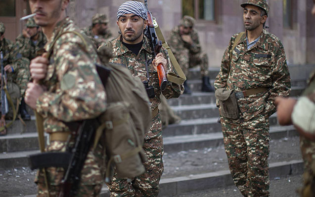 Fransa mətbuatı: “Ermənistan Qarabağa Yaxın Şərqdən silahlılar gətirib” 1 Fransa mətbuatı: “Ermənistan Qarabağa Yaxın Şərqdən silahlılar gətirib”