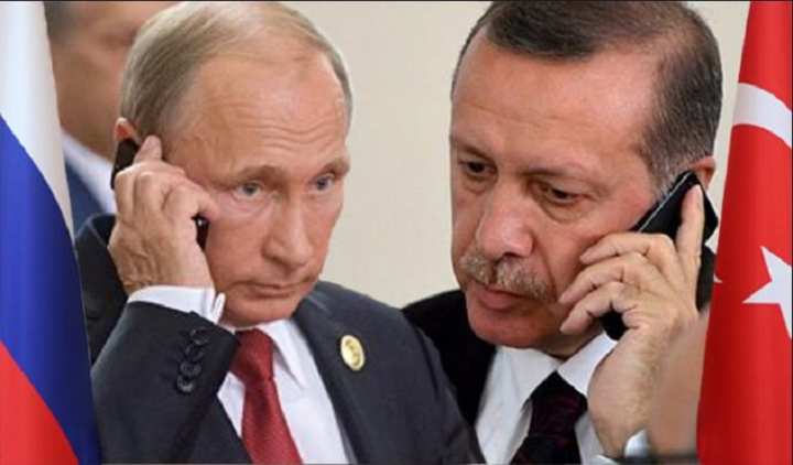 Ərdoğan və Putin Qarabağ məsələsini müzakirə ediblər
