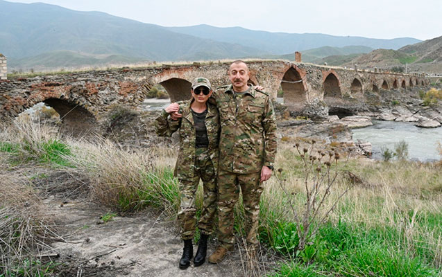 Prezidentlə xanımının Füzuli və Cəbrayıl səfərindən – Fotolar
