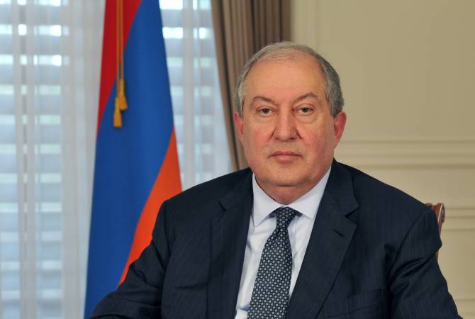 Ermənistan prezidenti Armen Sarkisyan xalqa müraciət edib