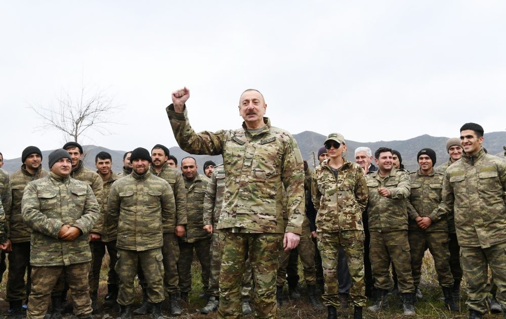 Prezidentin əsgərlərlə söhbətinin mətni