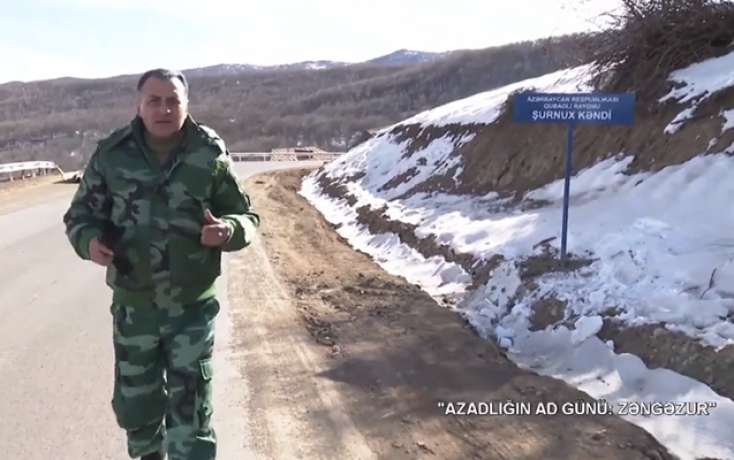 Mirşahin Ermənistan ərazisinə keçdi - VİDEO 1 Mirşahin Ermənistan ərazisinə keçdi – VİDEO