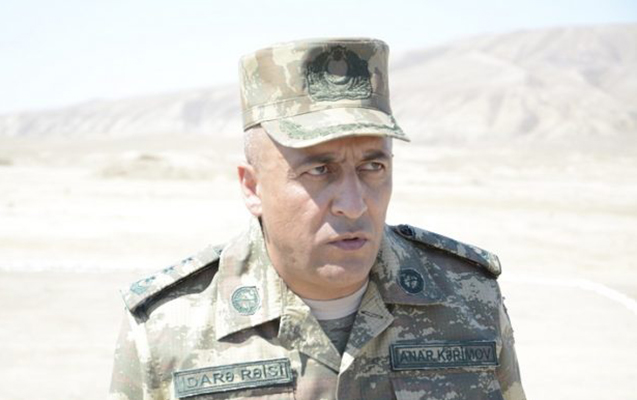 General MEMATT maşınlarının sınaq prosesini izləyib