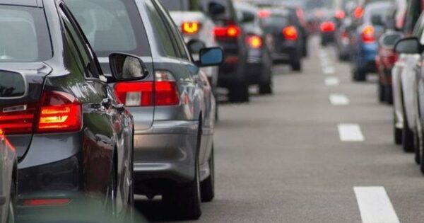 Bakının bir sıra yollarında tıxac yaranıb - FOTOLAR 22 image-tixac-620x403