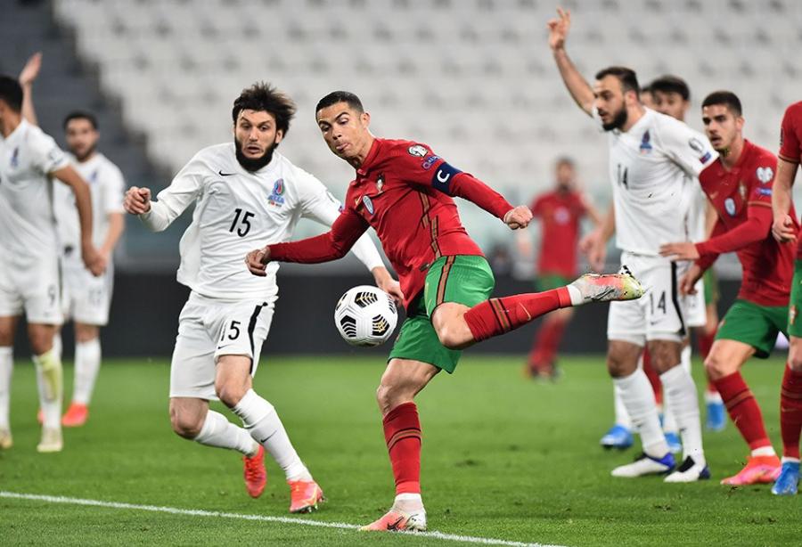 Ronaldo Azərbaycanla oyunda rekorda imza atdı