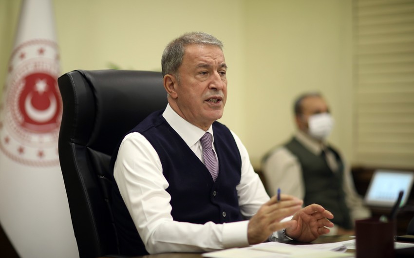 Hulusi Akar: “Silahlı Qüvvələrimiz Qarabağda qardaşlarımıza dəstək olur”