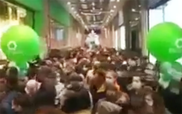 Bu dəfə Şəmkirdə karantin qaydaları pozuldu – Video