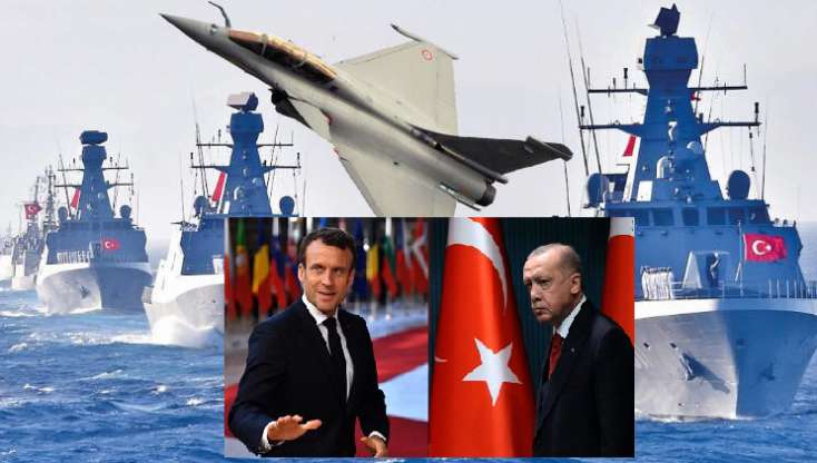 GƏRGİNLİK PİK HƏDDƏ: Türkiyə donanması fransız gəmisinin qarşısını kəsdi – Bölgəyə ordu yeridilir