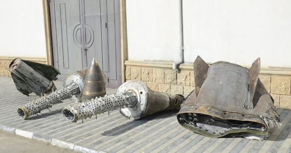 Ermənistanın atdığı “İskəndər”in qalıqları Bakıda - Fotolar 8 image-isken