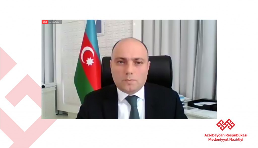 “Nizami Gəncəvi yaradıcılığı Azərbaycanın əqli mülkiyyəti və bəşəriyyətin mədəni sərvətidir” mövzusunda vebinar keçirilib 1 image-veb