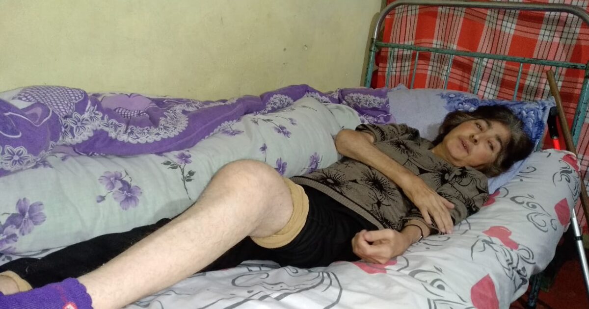 Əlillik müavinəti kəsilən Ağdaş sakini: "Cənab Sahil Babayev gəlib məni yoxlasın" 1 image-xeste-5