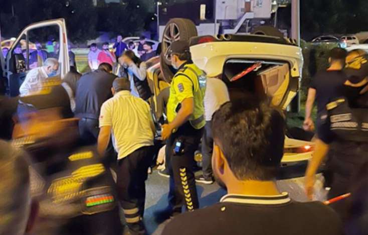 Bakıda qəza törədən “Porsche”nin sürücüsü GÖRÜN KİM İMİŞ – FOTO