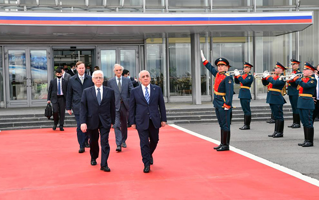 Əli Əsədovun Rusiyaya səfəri başa çatdı – Fotolar