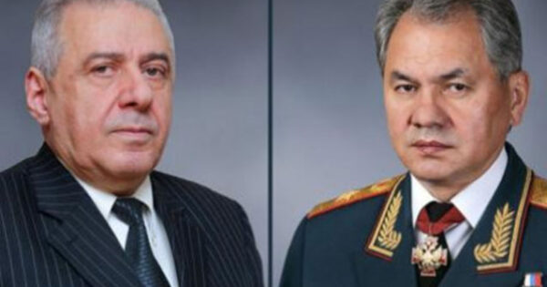 Şoyqu Arutyunyanla sərhəddəki vəziyyəti müzakirə etdi 1 image-artyunyan