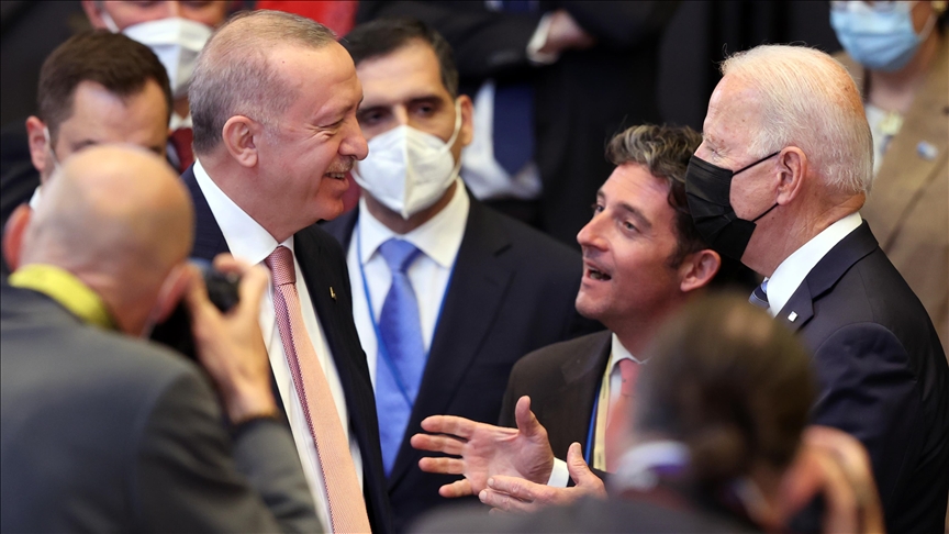 Ərdoğan və Bayden görüşdü – Fotolar