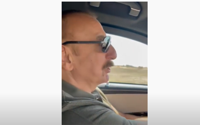 Mehriban Əliyeva Şuşaya gedərkən çəkdiyi görüntüləri paylaşdı - Video 1 image-screenshot_1