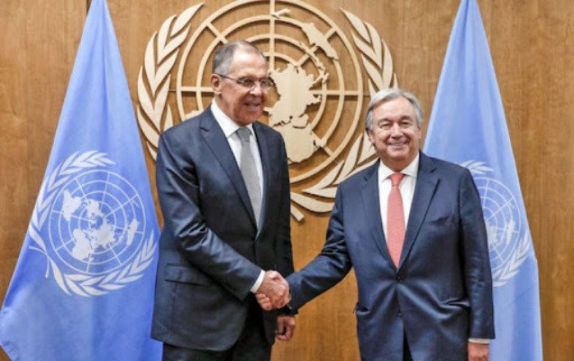 Quterrişlə Lavrov Əfqanıstan və Ukraynanı müzakirə etdi 1 image-lavrov