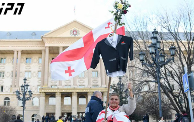 Tbilisidə Saakaşviliyə dəstək aksiyası keçirilir 1 image-tbilisi
