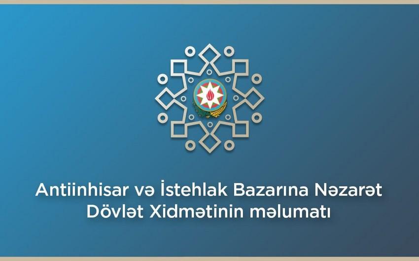 Dövlət Xidməti daha iki şirkətə qarşı iş qaldırıb 1 image-4c71e79a-7b96-4cd5-bfcd-14d41d4127aa