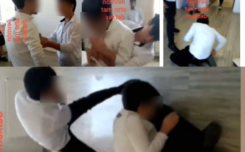 Bakıda məktəbdə sinif yoldaşını döyən şagird və valideyni ilə bağlı açıqlama 1 image-ort6