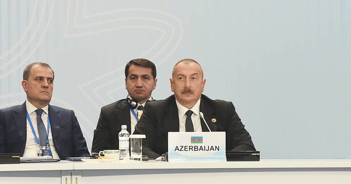 İlham Əliyev: "Azərbaycan Zəngəzur dəhlizinin yaradılmasını fəal şəkildə təşviq edir" 1 image-p8