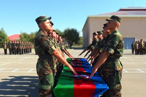 Mülki Müdafiə Alayının gənc əsgərləri vətənə xidmət andı içib – FOTO