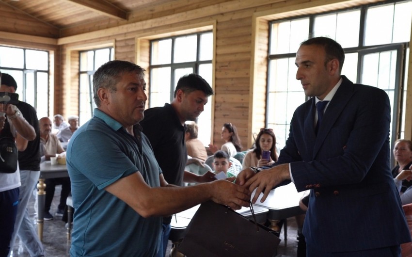 Laçına bu gün köçürülən ailələrə evlərinin açarı təqdim olunub