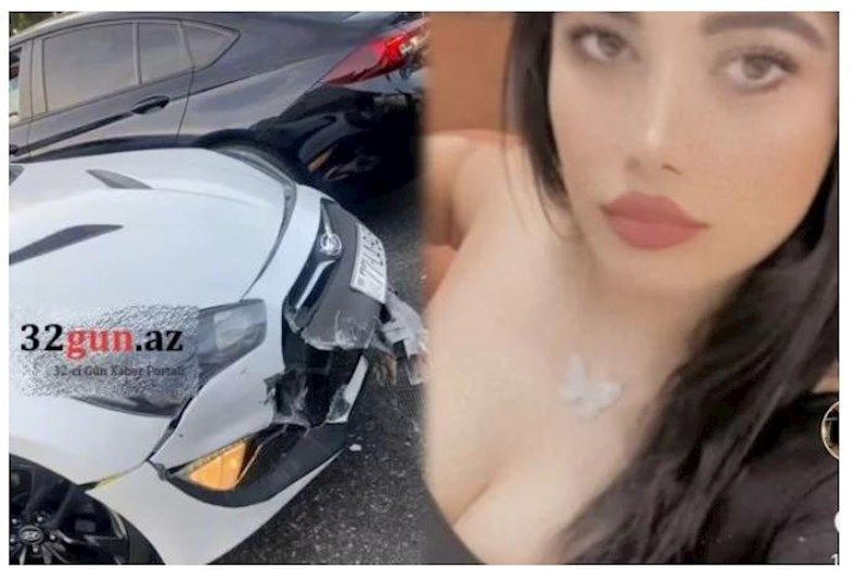 Bakıda qəzaya düşən “Hyundai Genesis” görün kimin imiş - VİDEO 1 image-hnd5