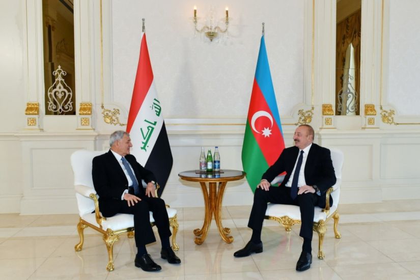 Azərbaycan və İraq prezidentlərinin təkbətək görüşü keçirildi - YENİLƏNDİ 1 image-tekbetek88
