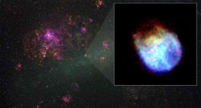 NASA və JAXA qonşu qalaktikada baş verənləri yayımladı 1 image-nasa