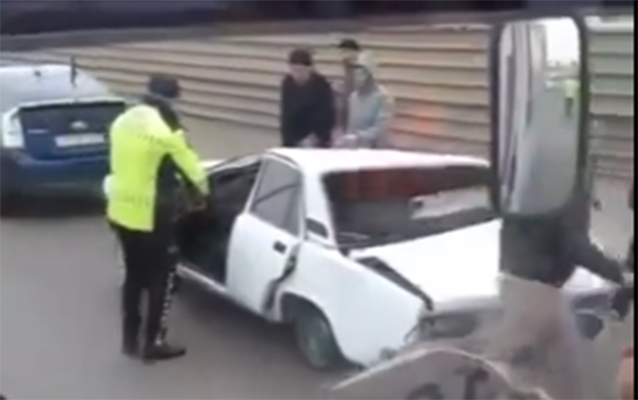 Bakıda ağır qəza, ölən və xəsarət alanlar var - VİDEO 1 image-zabratttt