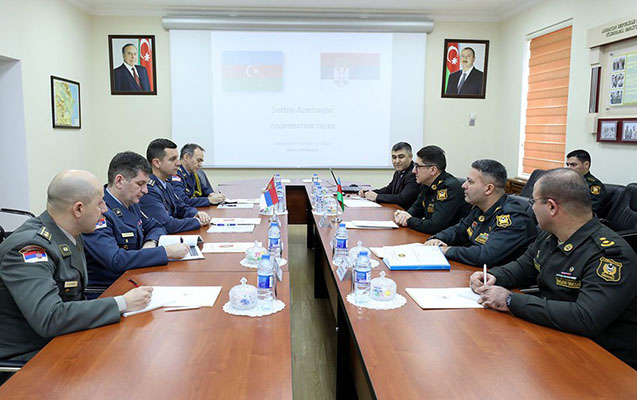 Serbiya ilə hərbi əməkdaşlıq planı imzalandı 1 image-mn