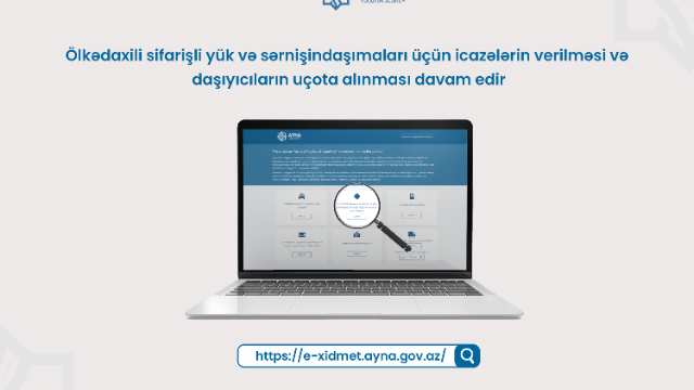 Yük və sərnişindaşımaları üçün icazələrin verilməsi və daşıyıcıların uçota alınması davam edir 1 image-ayna