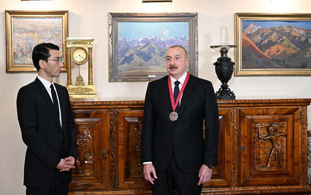 İlham Əliyevə “Çingiz Aytmatov” ordeni təqdim edildi - Fotolar 57 image-prezz