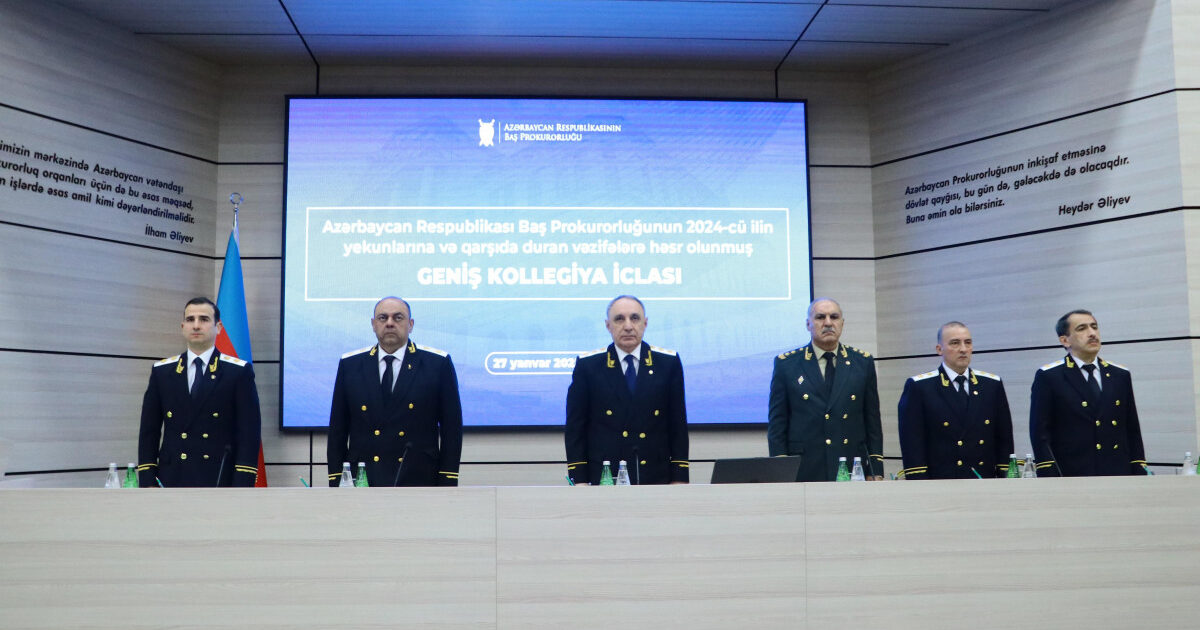 Baş Prokurorluqda geniş kollegiya iclası keçirilir 1 image-3