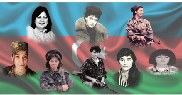 Şəhid qadınlarımızın xatirəsinə həsr olunmuş portret film ictimaiyyətə təqdim edilib 1 image-1