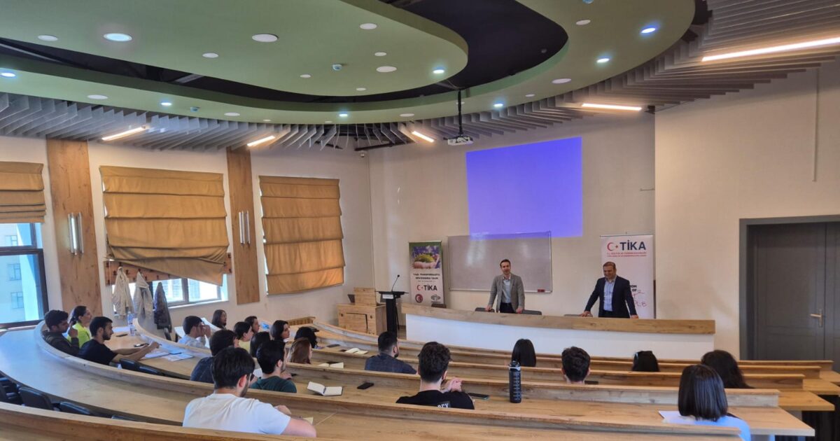 TİKA-dan azərbaycanlı universitet tələbələrinə “Yaşıl Keçid” təlimi keçirilib -FOTOLAR 1 image-7