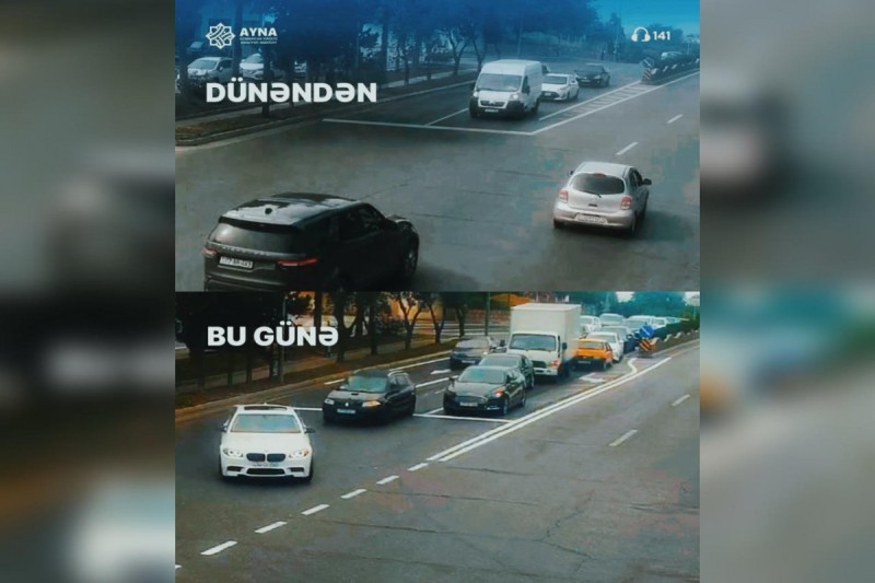 Bakının mərkəzində yeni nəqliyyat zolağı təşkil edilib 1 image-684ed047b9d9f684ed047b9da01749995591684ed047b9d9d684ed047b9d9ejpg-1749996106