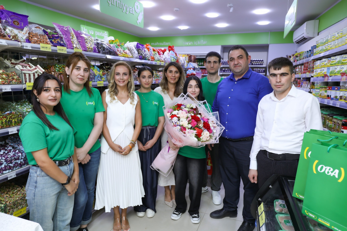 “OBA” marketlər şəbəkəsinin əməkdaş sayı 10 min nəfərə çatıb – FOTO