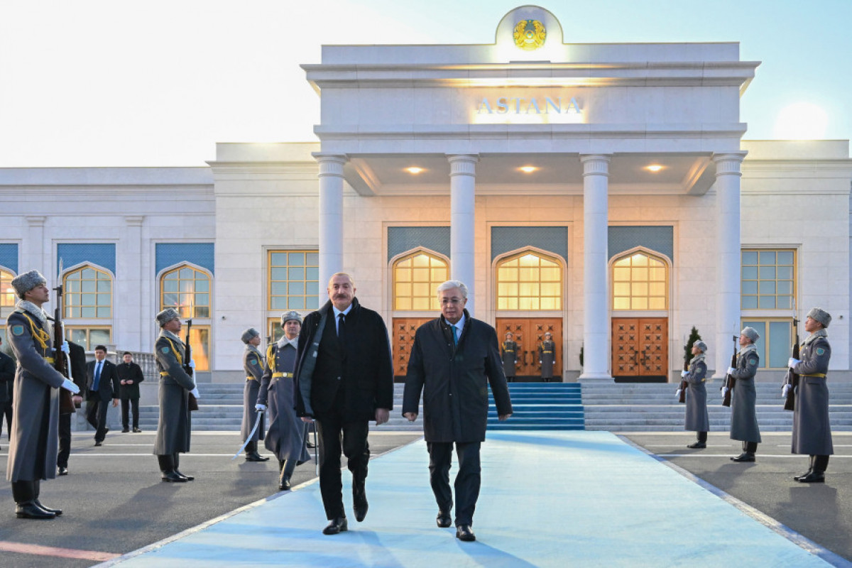 Prezident İlham Əliyevin Qazaxıstana dövlət səfəri başa çatıb – FOTOLAR