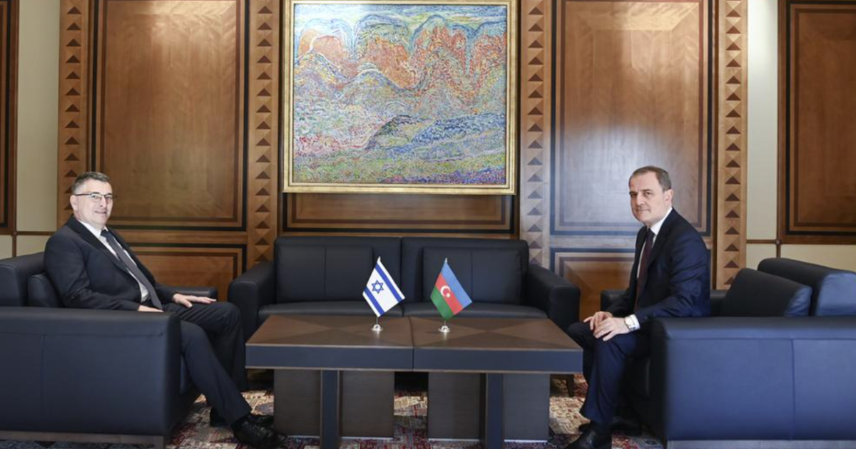 Bayramov israilli həmkarı ilə görüşdü - FOTOLAR 5 image-bayramov
