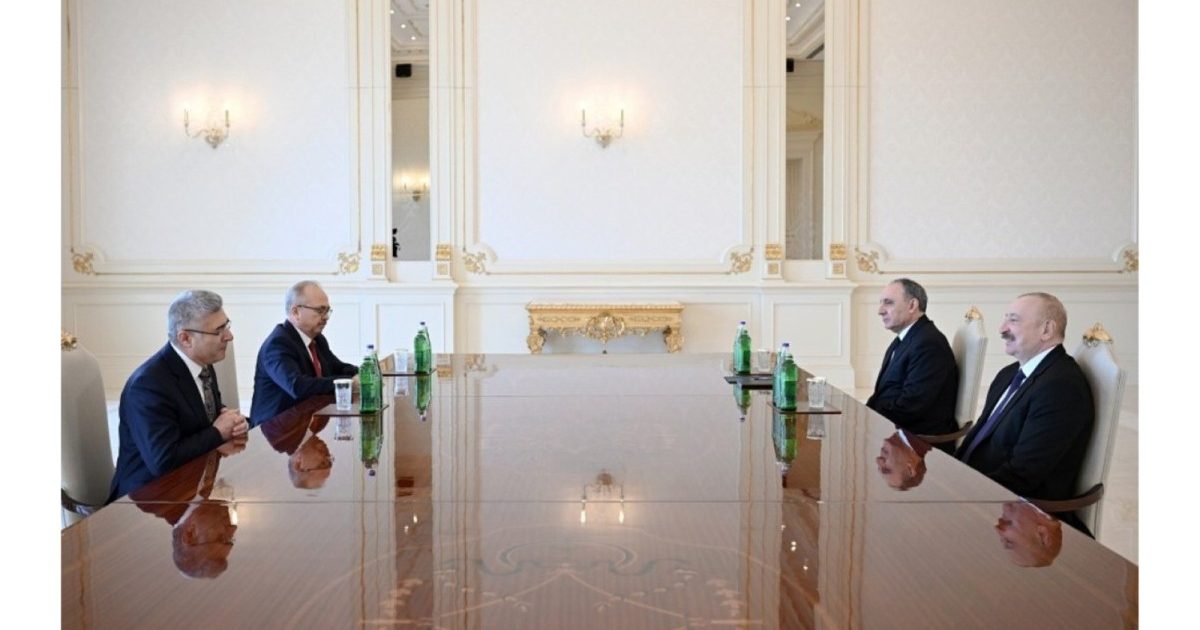 Prezident Muhsin Şentürkü qəbul edib - FOTOLAR 15 image-27