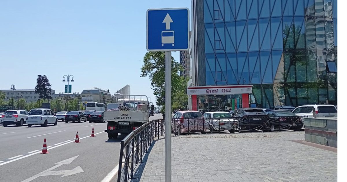 Sabahdan bu zolaqlara girsəniz - Cərimə olunacaqsınız 1 image-zolaqcerime