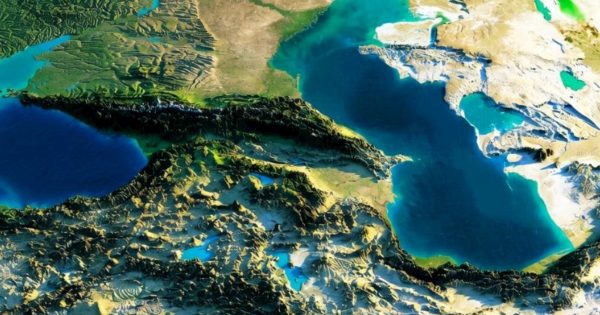 Dəniz qəfil qırmızıya boyandı — Xəzərdə nə baş verir? 8 image-xerite-xezer