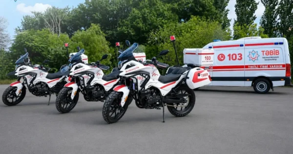 Bakıda təcili tibbi yardımda motosikletlərdən istifadə olundu 2 image-1784633145-s4u60t87w38r6yd0pntvddpnxe0nb88dgrruf1j1_1200
